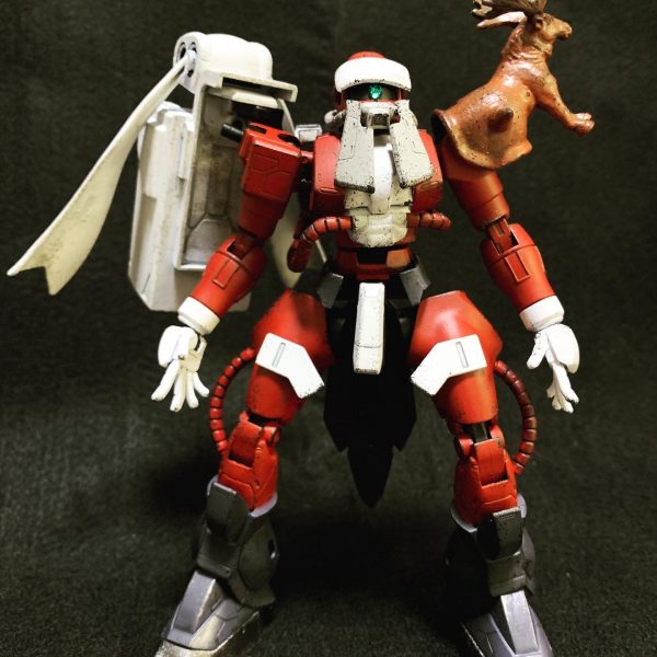 聖夜にザクがやってくる