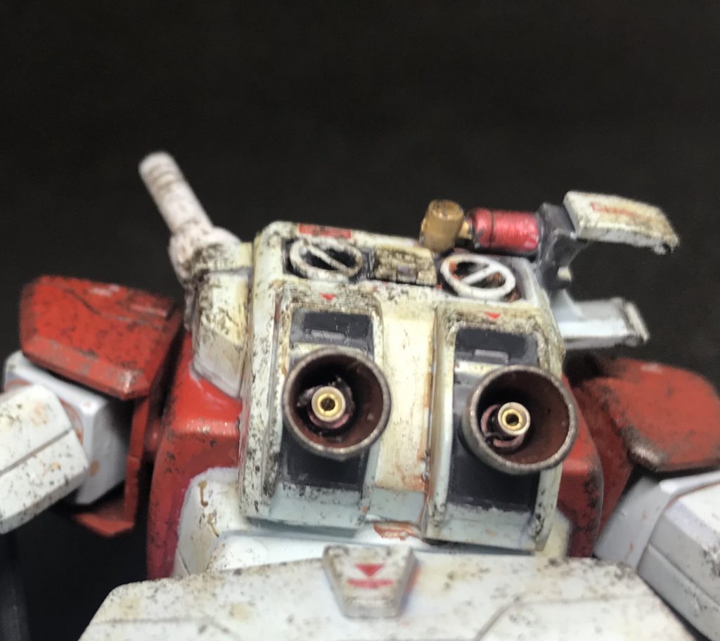 バーニア内にメタルパーツ使用。