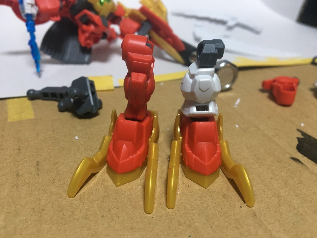 脚が細長いのをなんとかしたいと思ったのが始まり。