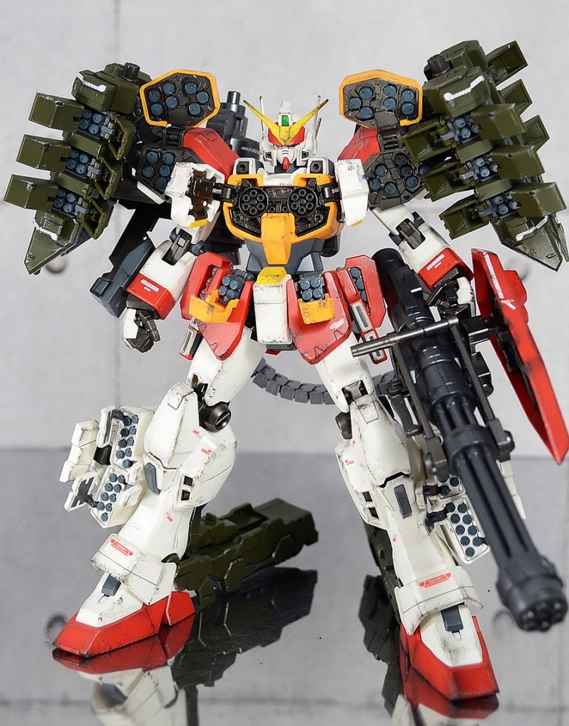 ＭＧ 1/100 ガンダムヘビーアームズ EW（イーゲル装備）–4枚目/制作者：アイン