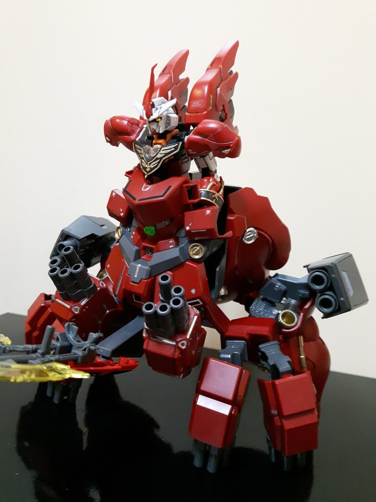 コアコン2機目です。シナンジュ風コアガンダムとネオジオングです。–3枚目/制作者：ミウミウ