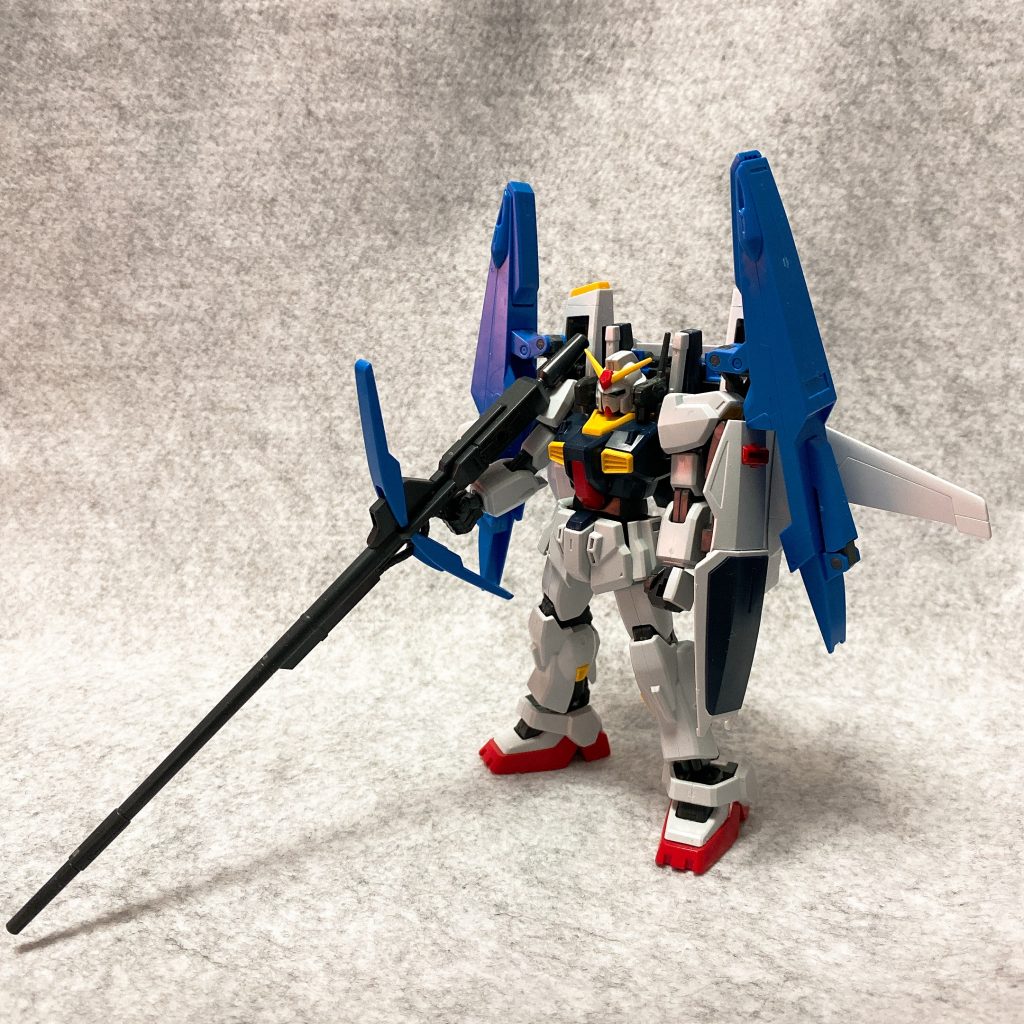 ライフルまで入るように撮るの大変。