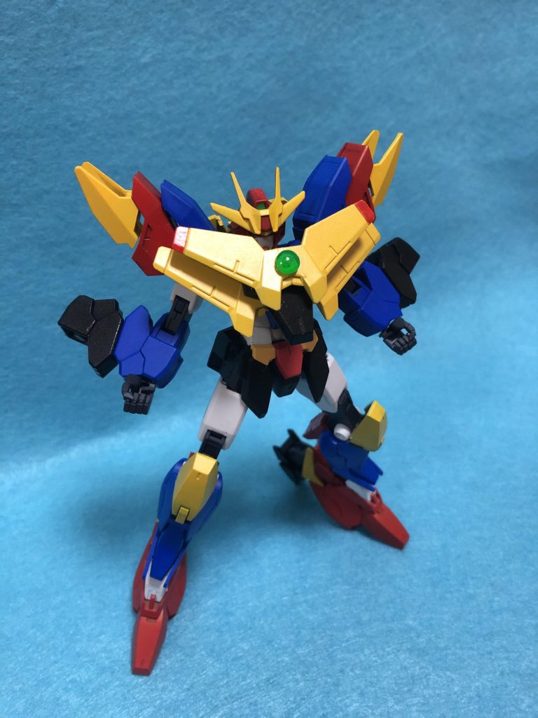 斜めから。一人で大興奮してました。