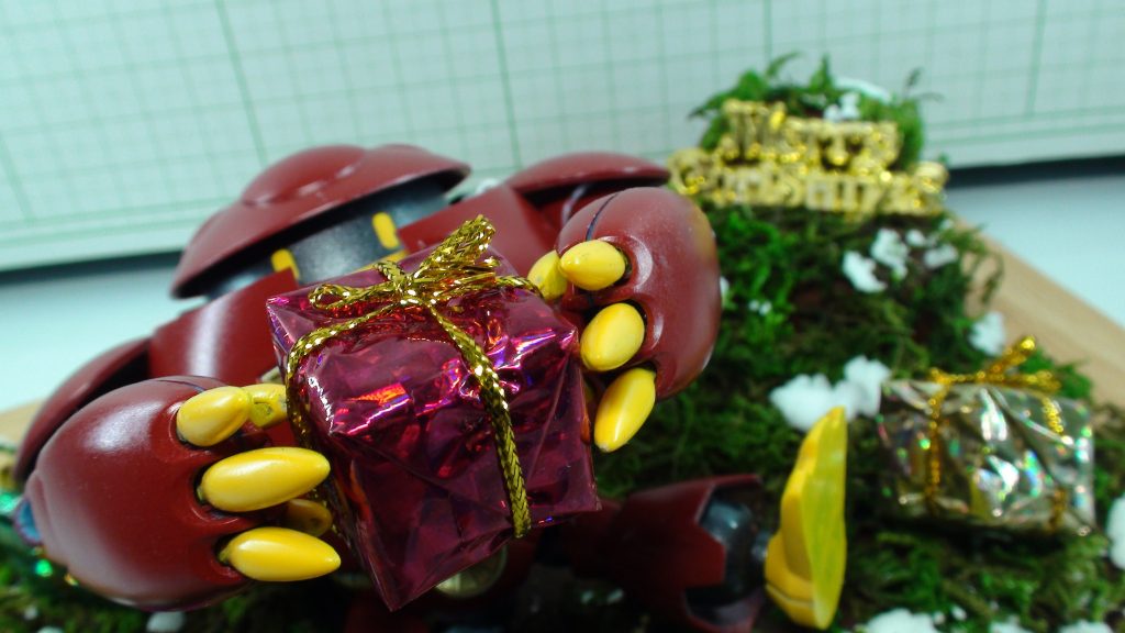 おやおや…モモカプルからクリスマスプレゼントを貰えました！(*￣∇￣*)