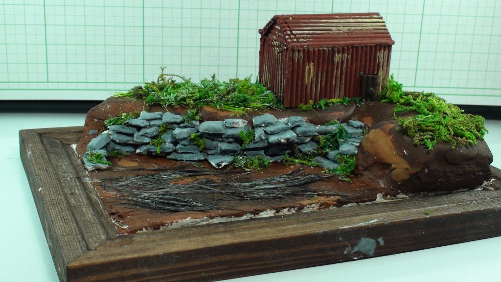 小さな拠点(百円ショップジオラマ)–2枚目/制作者：リン(RIN)