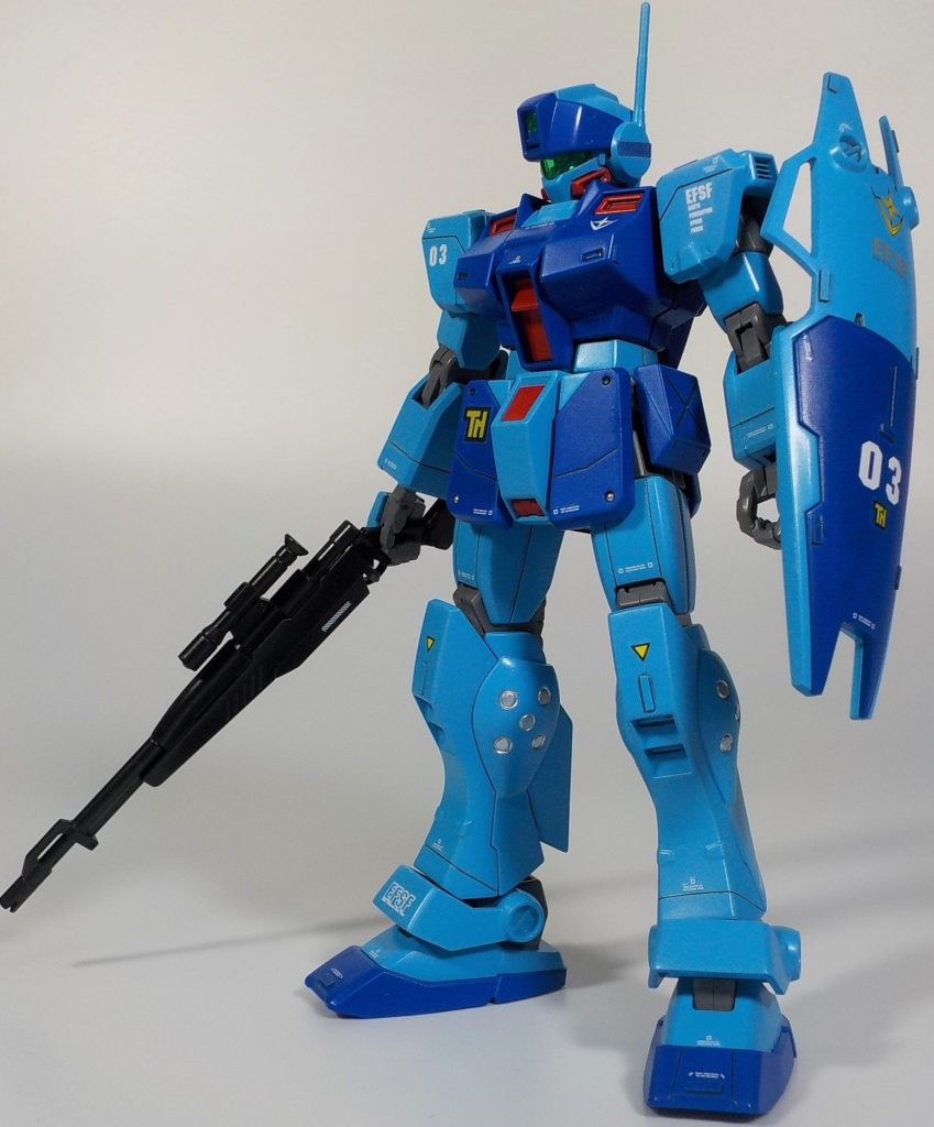 ジムスナイパー2、新水性ホビーカラーで塗装–2枚目/制作者：ヤマサン