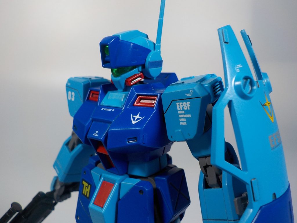 ジムスナイパー2、新水性ホビーカラーで塗装–3枚目/制作者：ヤマサン