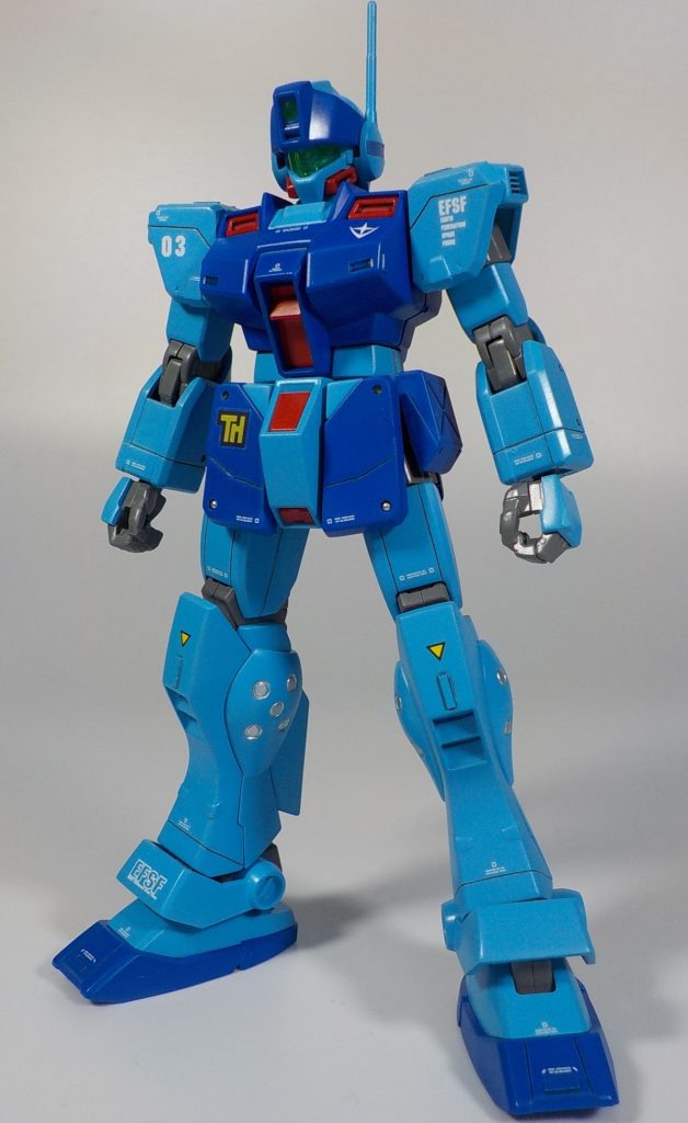 ジムスナイパー2、新水性ホビーカラーで塗装–5枚目/制作者：ヤマサン