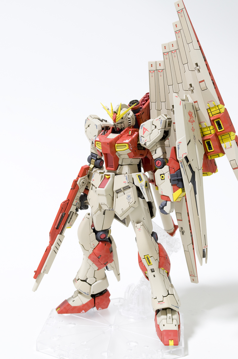 Rg Nガンダム テストカラーver ミラールルさんのガンプラ作品 Gunsta ガンスタ