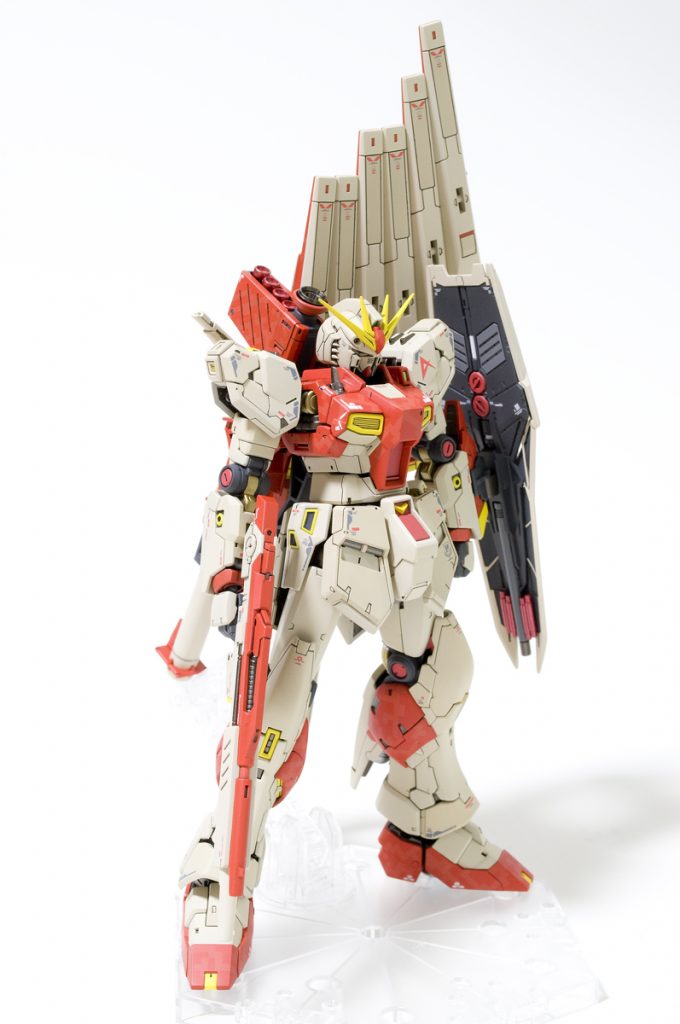 RG νガンダム テストカラーver–3枚目/制作者：アルル