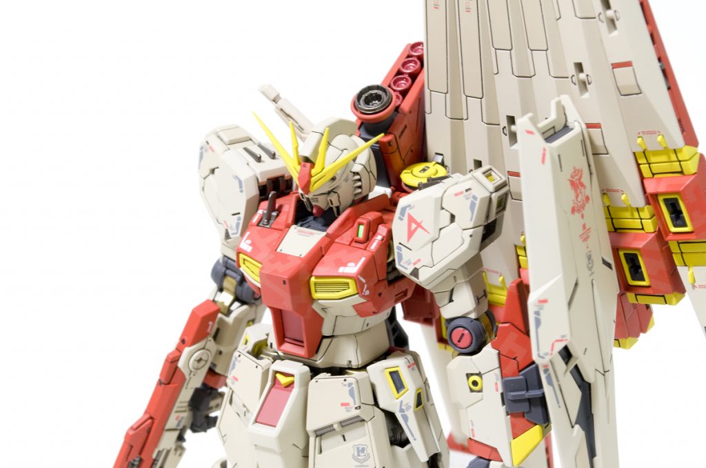 RG νガンダム テストカラーver–4枚目/制作者：アルル