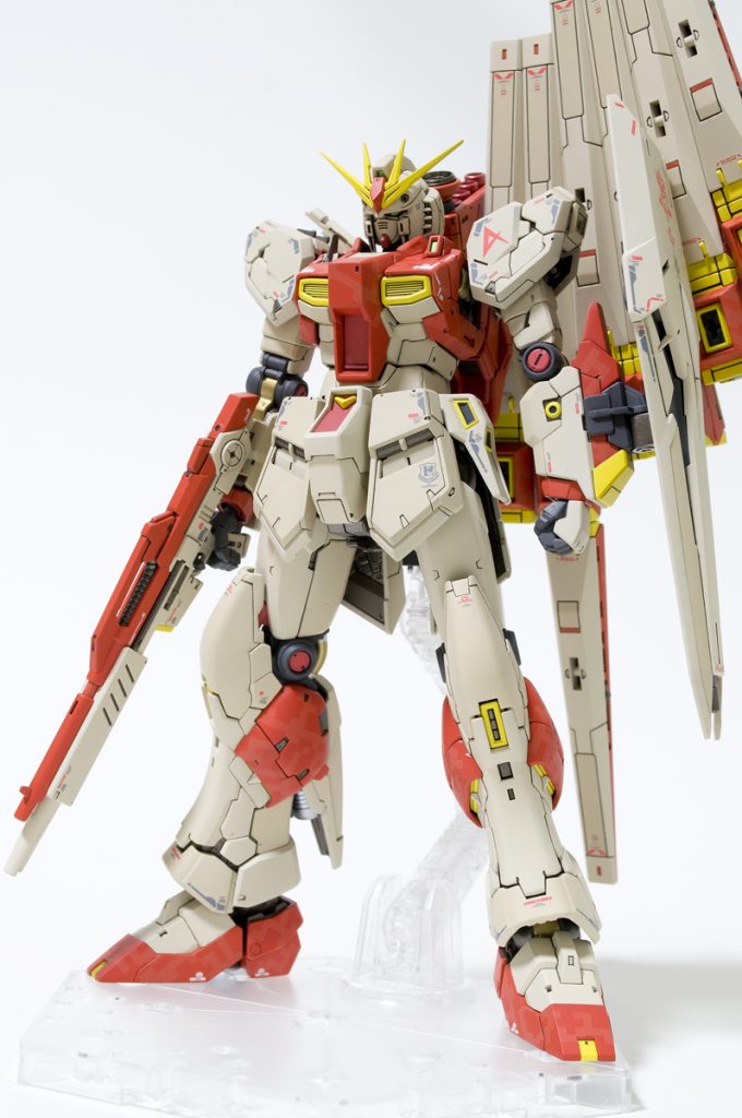 RG νガンダム テストカラーver–5枚目/制作者：アルル