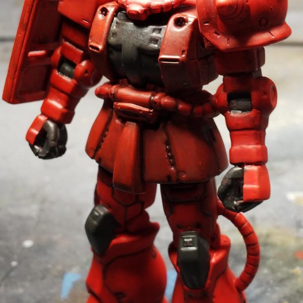 ガシャプラシャア専用ザクⅡ