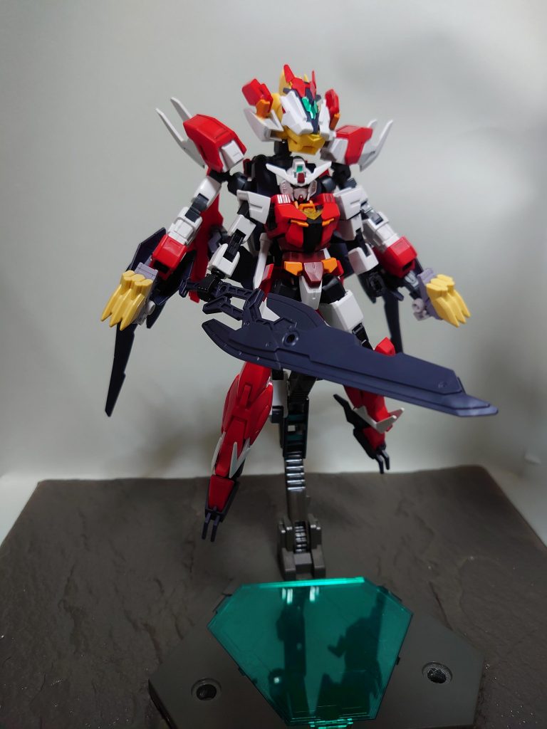 MS形態
サブアームはスラスターを兼ねています