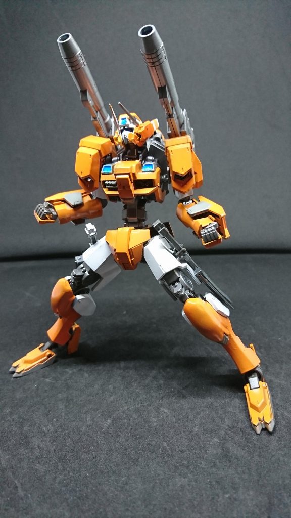 47式キャノン砲厄祭戦にて使用されたMS用キャノン砲当時は高威力の弾頭「タイタン」を使用していた様々な弾頭にも対応してるため装填できるレパートリーが多かったタイタン対MA用炸裂弾でありMAを爆散するほどの威力を誇る現在では再現不能の弾頭である