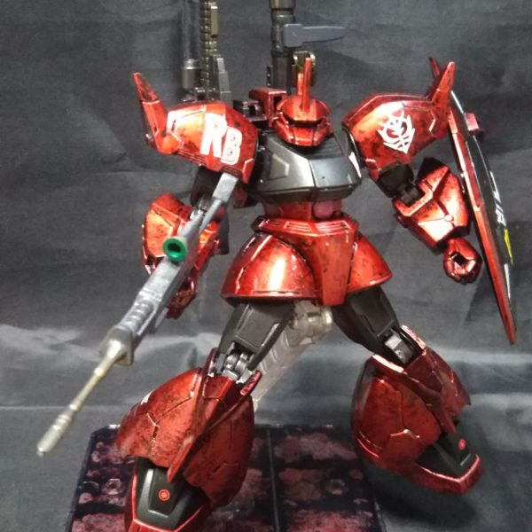 Ｇフレーム ジョニーライデンゲルググ ラップ塗装