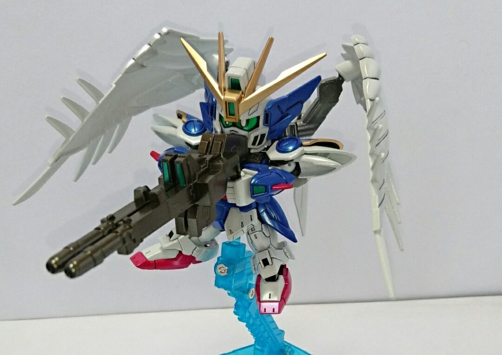 肩位置を変更した関係で両手持ちは厳しい…