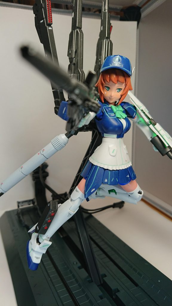 眼がキットのままだと違和感を感じたので、パテで埋めてデカールを貼ってます。ちょっと前に作りましたが、これも意外と気に入ってます。
ご覧いただき、ありがとうございました。