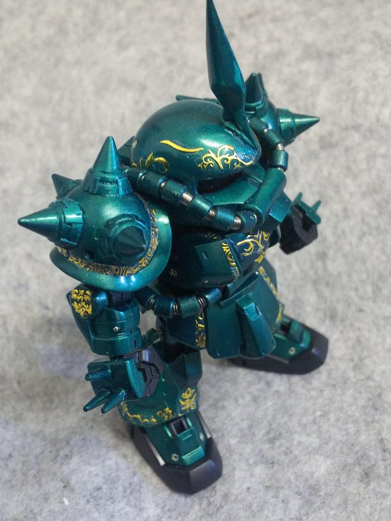 SDクロスシルエットドズル専用ザクⅡ–3枚目/制作者：みっつ