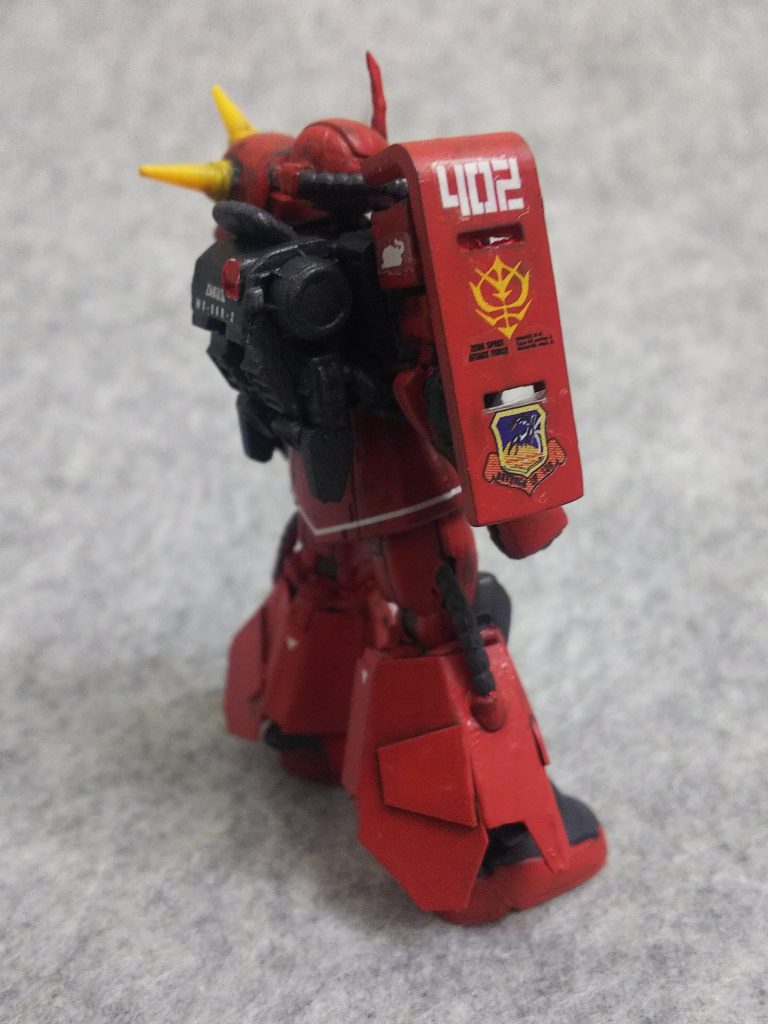 ガチャプラ改造ジョニーライデンザクⅡ–3枚目/制作者：みっつ