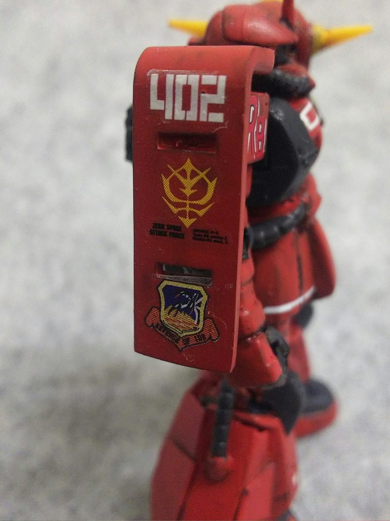 ガチャプラ改造ジョニーライデンザクⅡ–5枚目/制作者：みっつ