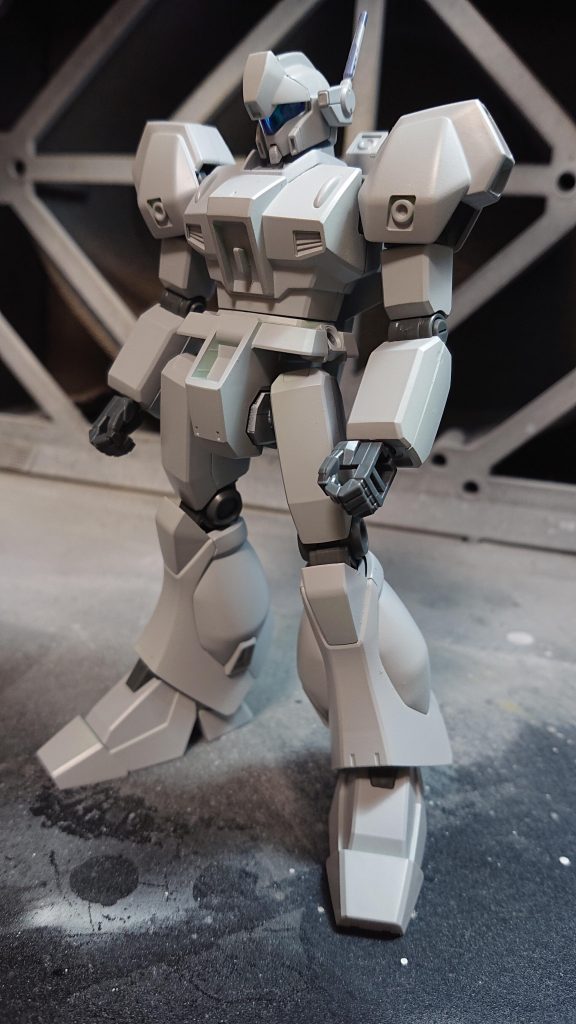 素組からグレーサフ吹いた状態。