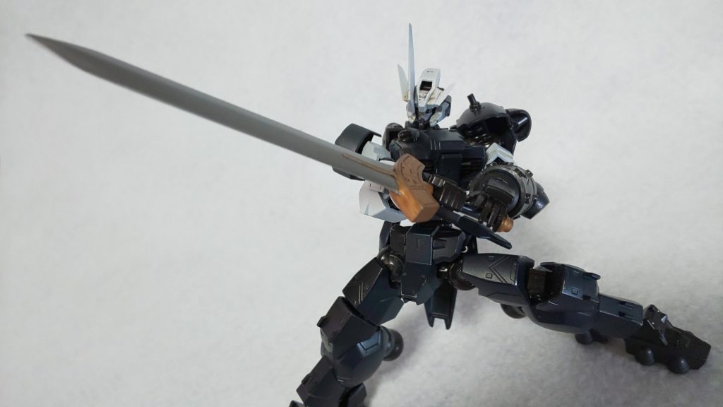 すごくかっこいい構え