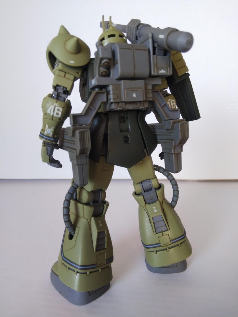 HGザクキャノン(THE ORIGIN MSD)–4枚目/制作者：深鴫なゆ太