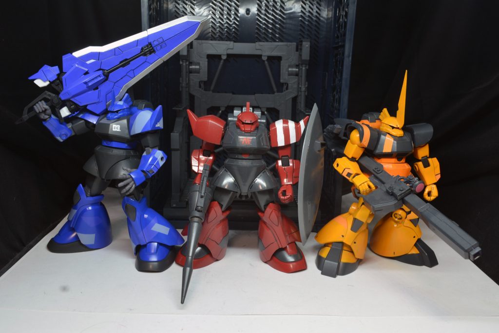 ## 見て頂きありがとうございます！
良ければ僚機である
[デビット少佐専用 高機動型ゲルググ](https://gumpla.jp/hg/108637)、
[カスタム・ゲルググ](https://gumpla.jp/hg/109160)
も見てください。