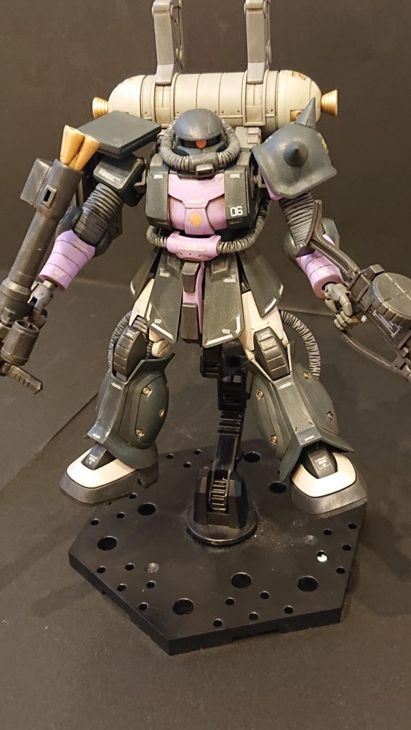 サンダーボルトザク黒い三連星–5枚目/制作者：ガンプラおじさん