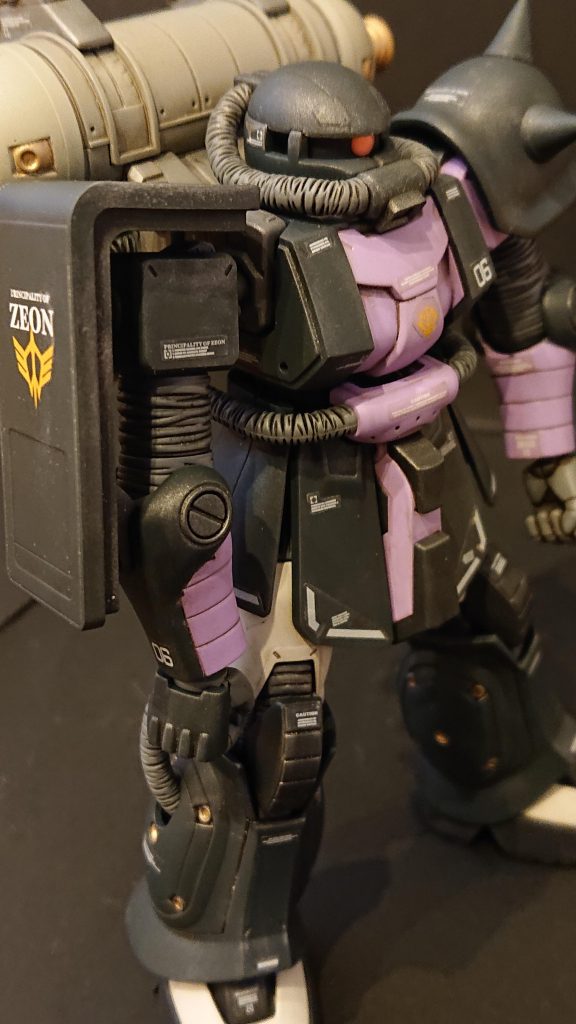 サンダーボルトザク黒い三連星–9枚目/制作者：ガンプラおじさん