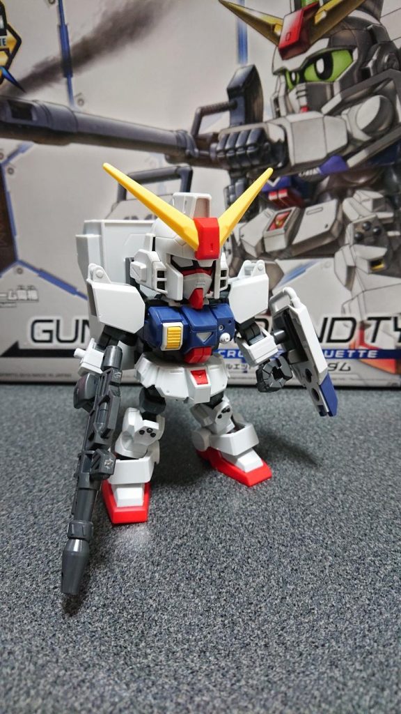 SDCS陸戦型ガンダムパチ組。