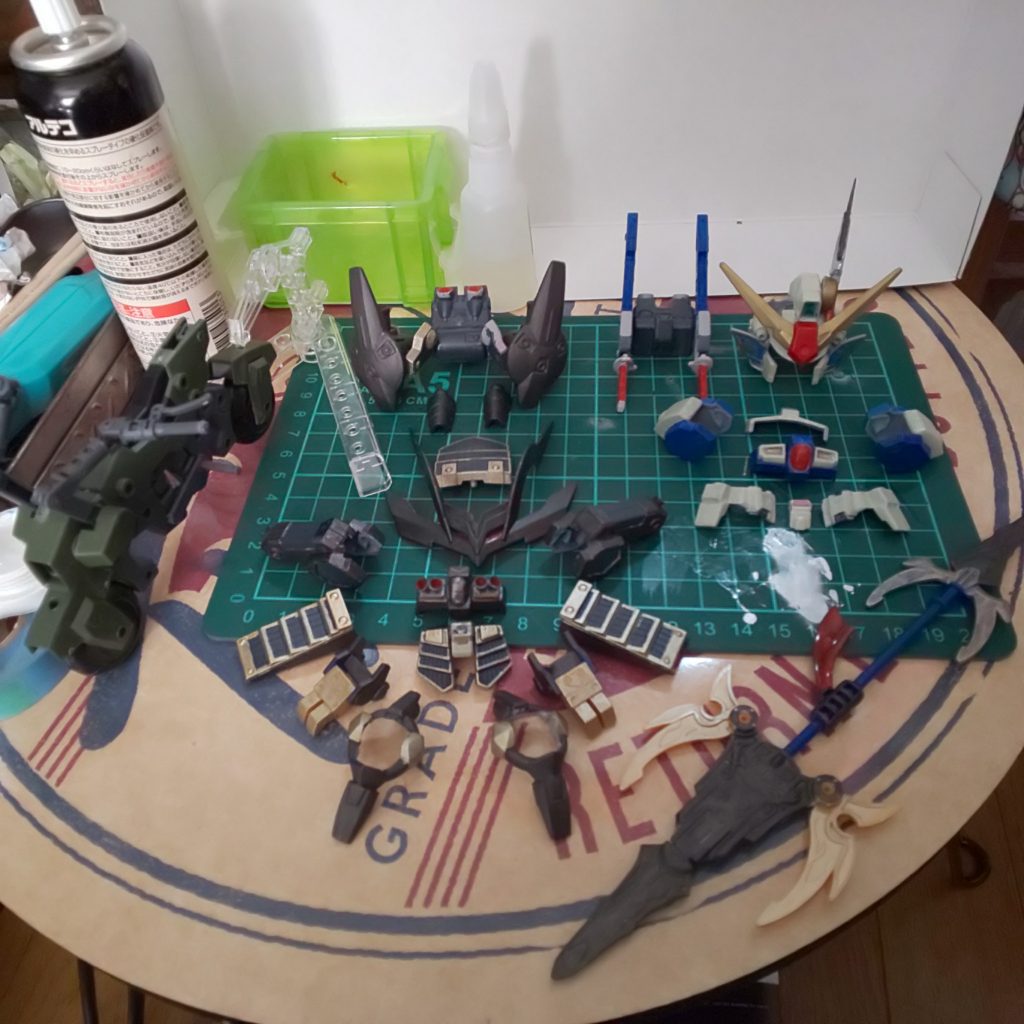 パーツが多い・・・疲れました・・・