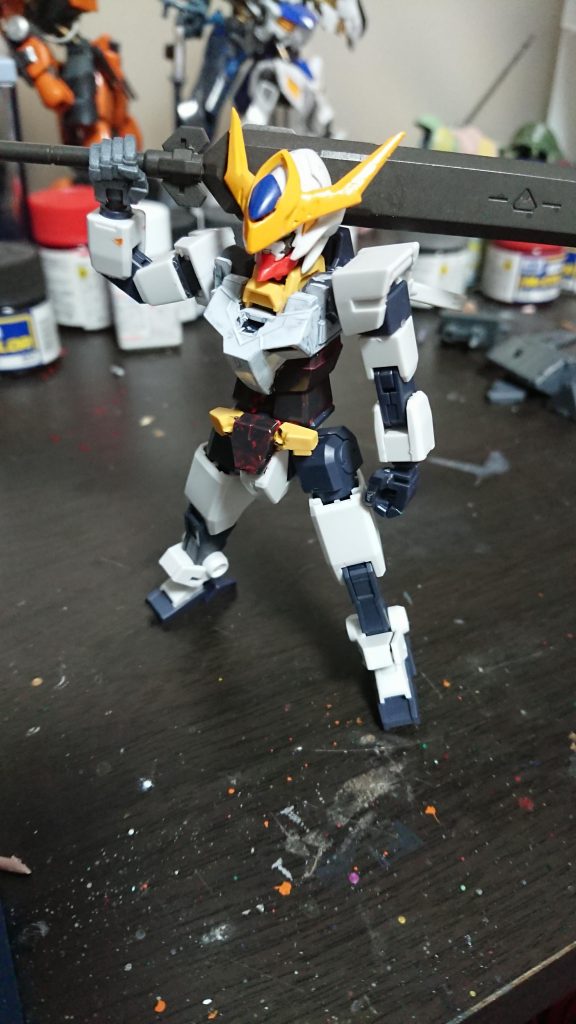 ここから製作中写真
初期案がこちらで、この時はふざけてるだけでした