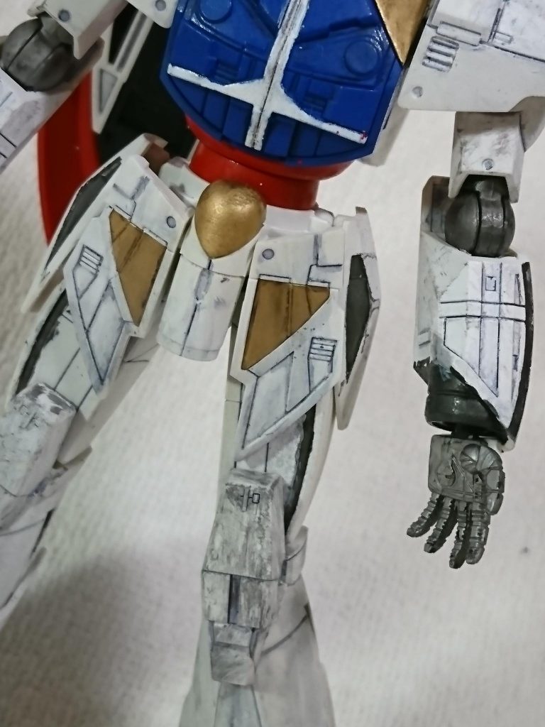 旧水性ホビーカラーではウェザリンク風にアレンジ使用