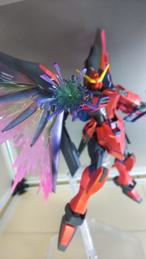 クリアパーツ多くて、デスティニーはいいですね。