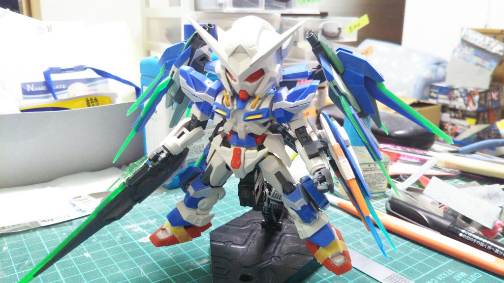 こちらが塗装前の状態
胴体はトランジェントの物です