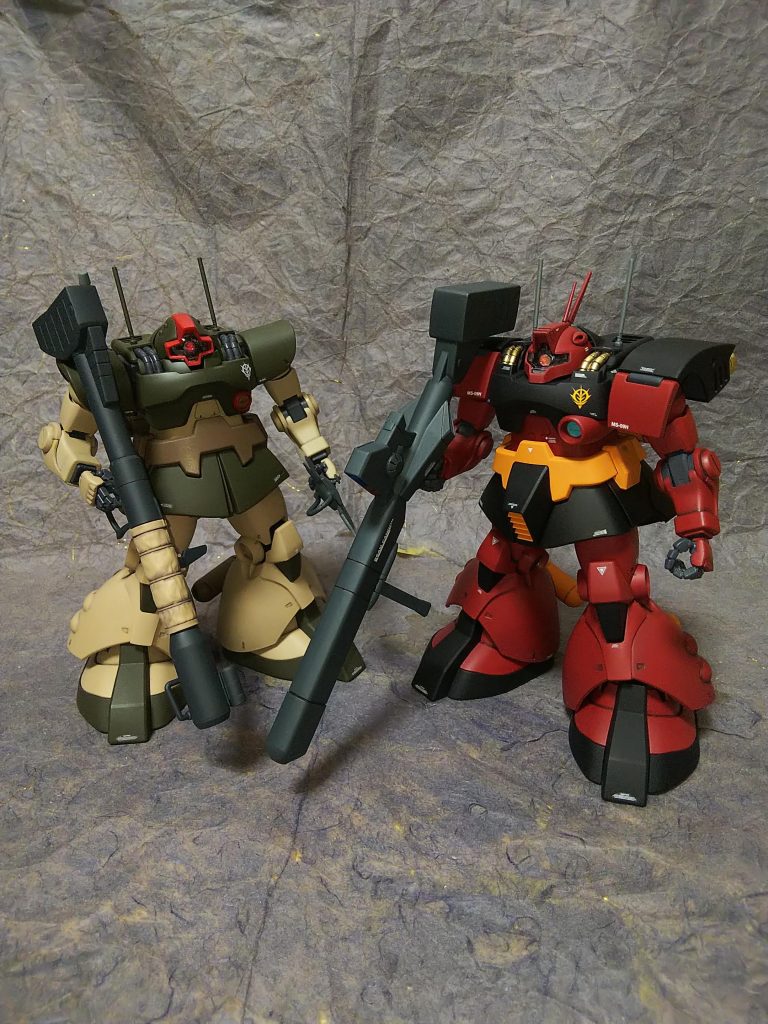 MGドワッジ改とツーショット