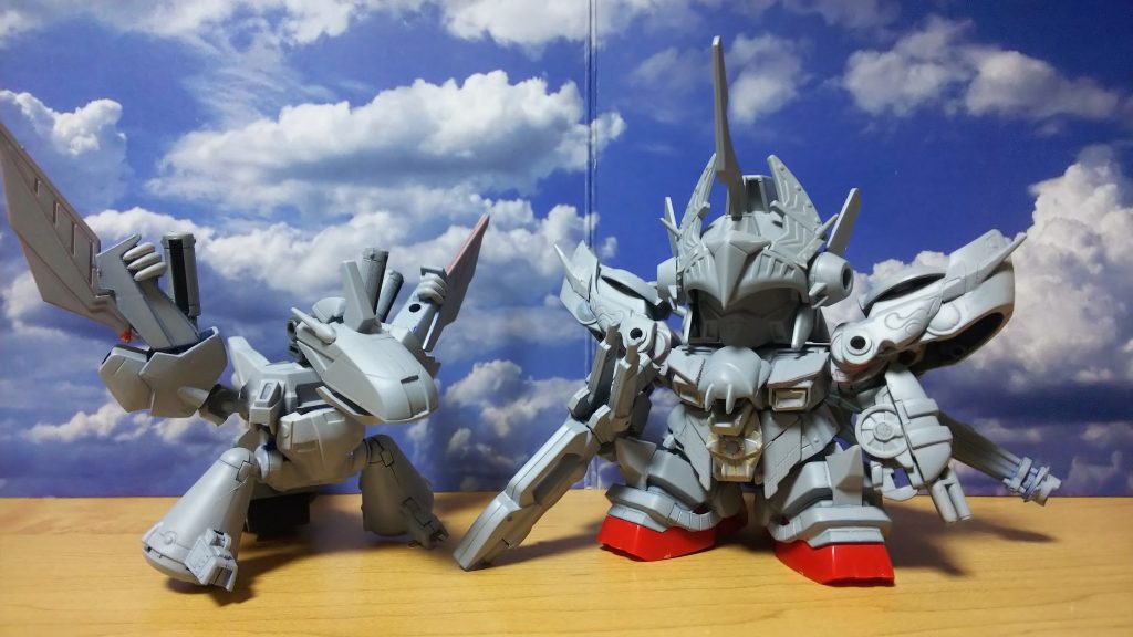 武者や騎士みたいな枠にとらわれない感じのキャラにしました
こういう自分で縛り決めて作るのも楽しいですね~