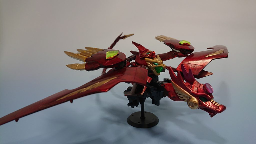 フライトユニットはゴツくなるのは仕様。(笑)