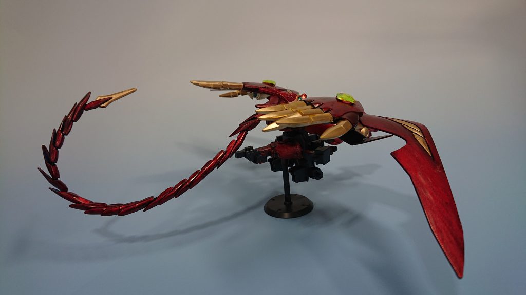 龍のバックショット