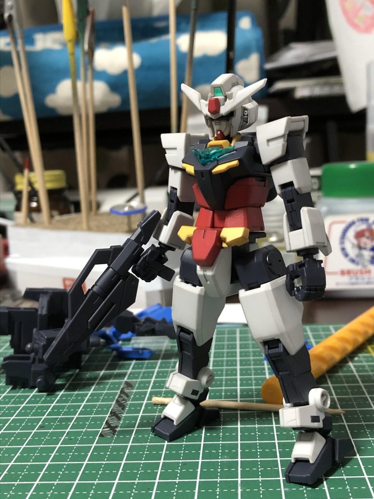 コアガンダムのアーマーバリエーションのひとつとして考えたので、中の人はストレートです。