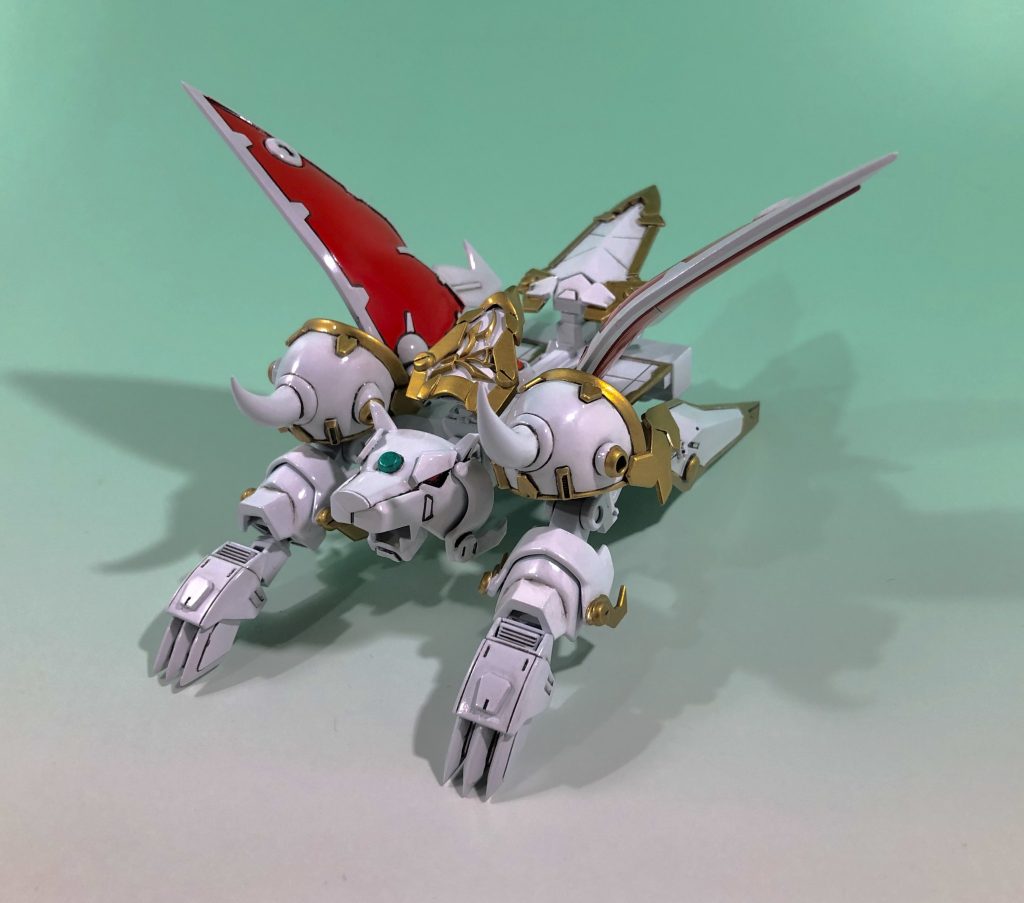 外装の神甲冑(シャクティ)は外してヴェーダ形態にする事が出来ます!