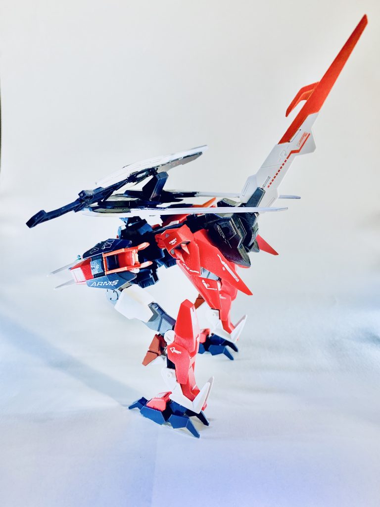 後ろ姿。
恐竜というよりチョ○ボみたいですねww