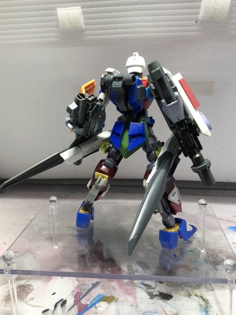 塗装前状態です。
上のリストと見比べてどこがなんのパーツか考えてみてね!