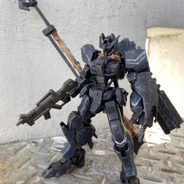 HGガンダムアスタロト(錆風塗装)