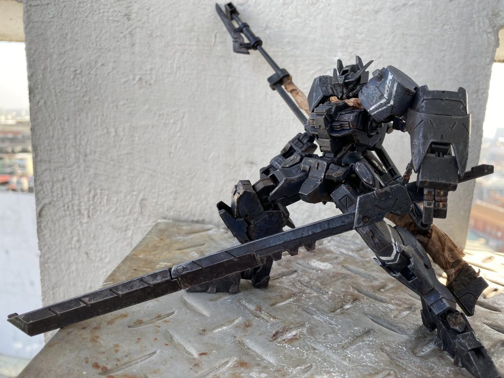 HGガンダムアスタロト(錆風塗装)–4枚目/制作者：@hsuntoy