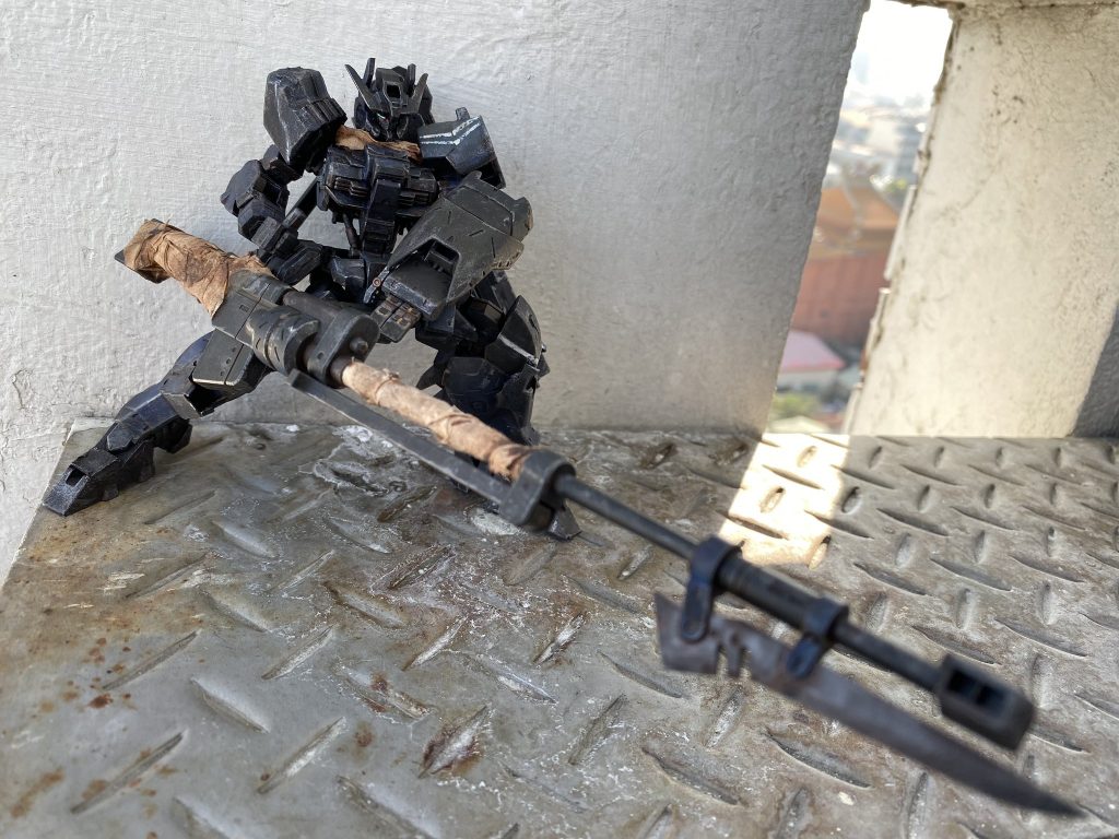 HGガンダムアスタロト(錆風塗装)–5枚目/制作者：@hsuntoy