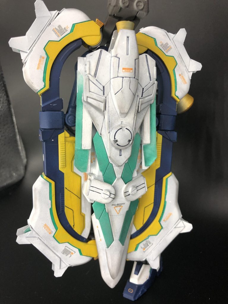 筋彫りとウェザリングとスクラッチなどでアトラスのサブレッグを合わせてオリジナル感を出しました。(`•∀•´)✧