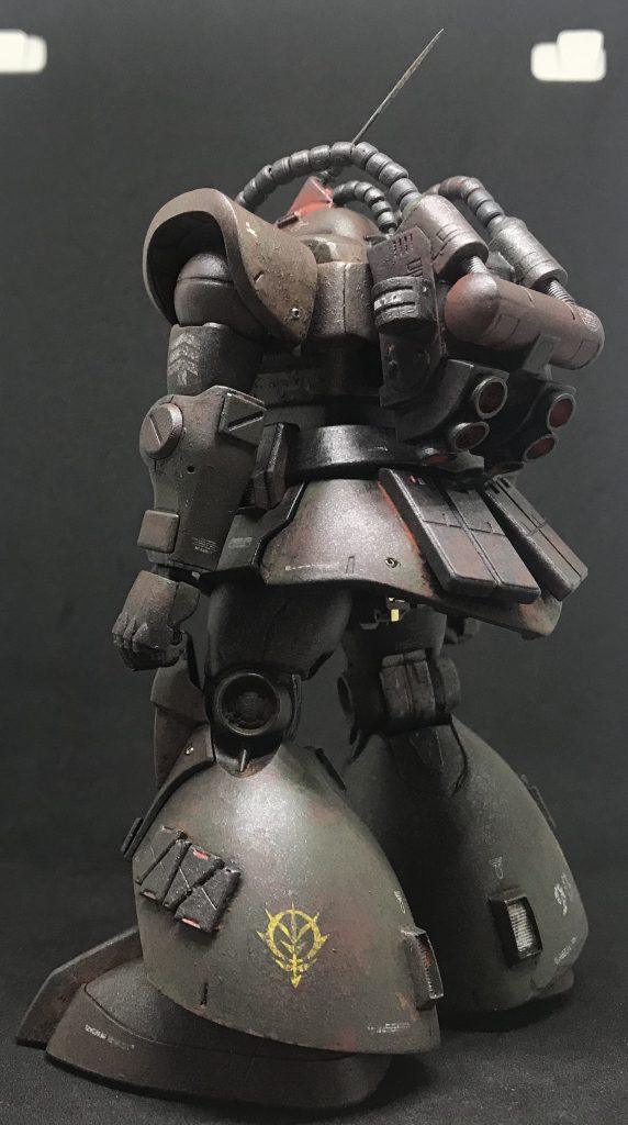 バックパックはトロピカルテストタイプドムから移植。